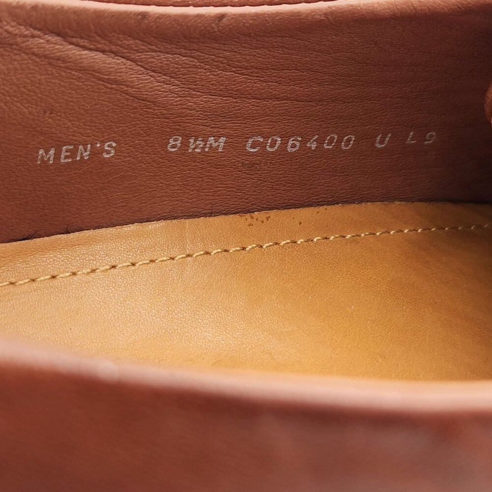 Cole Haan Beckett II Brown Leather Split-toe Derby Blucher Dress Shoes Mens 8.5M - Picture 7 of 13